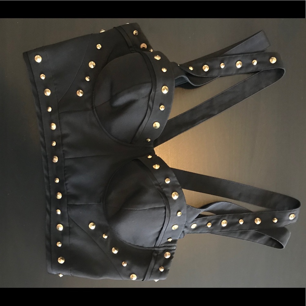 Marciano Studded Crop Top